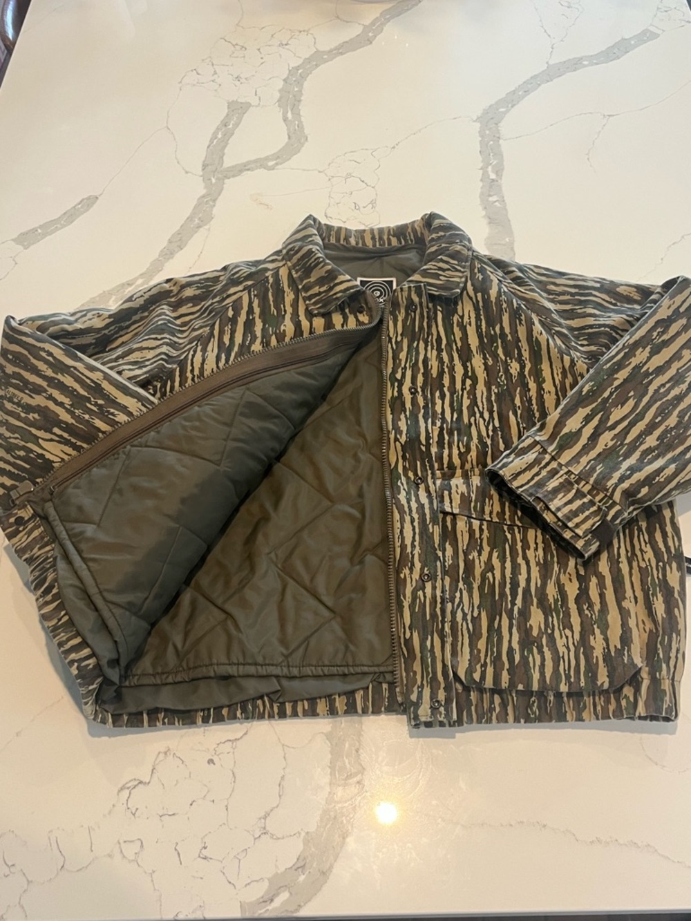 10X Gore-Tex Rainwear Realtree Camo Hunting Set Jacket XL /Pants XL USA Made VTG - Picture 13 of 16